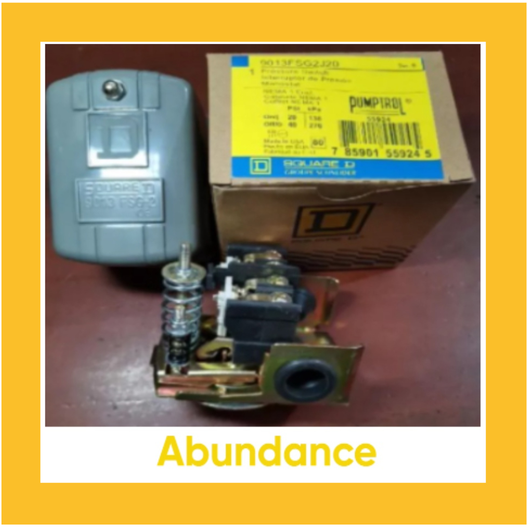 Square D Pressure Switch 20/40 Automatic Pressure Switch for Jet Pumps