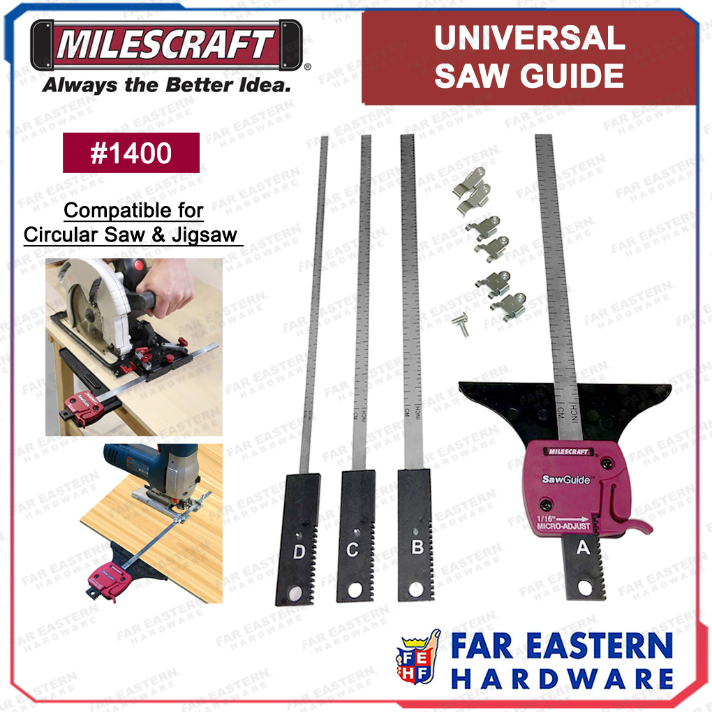 MILESCRAFT Saw Guide for Circular Saw Jigsaw Sawguide 1400 Lazada PH
