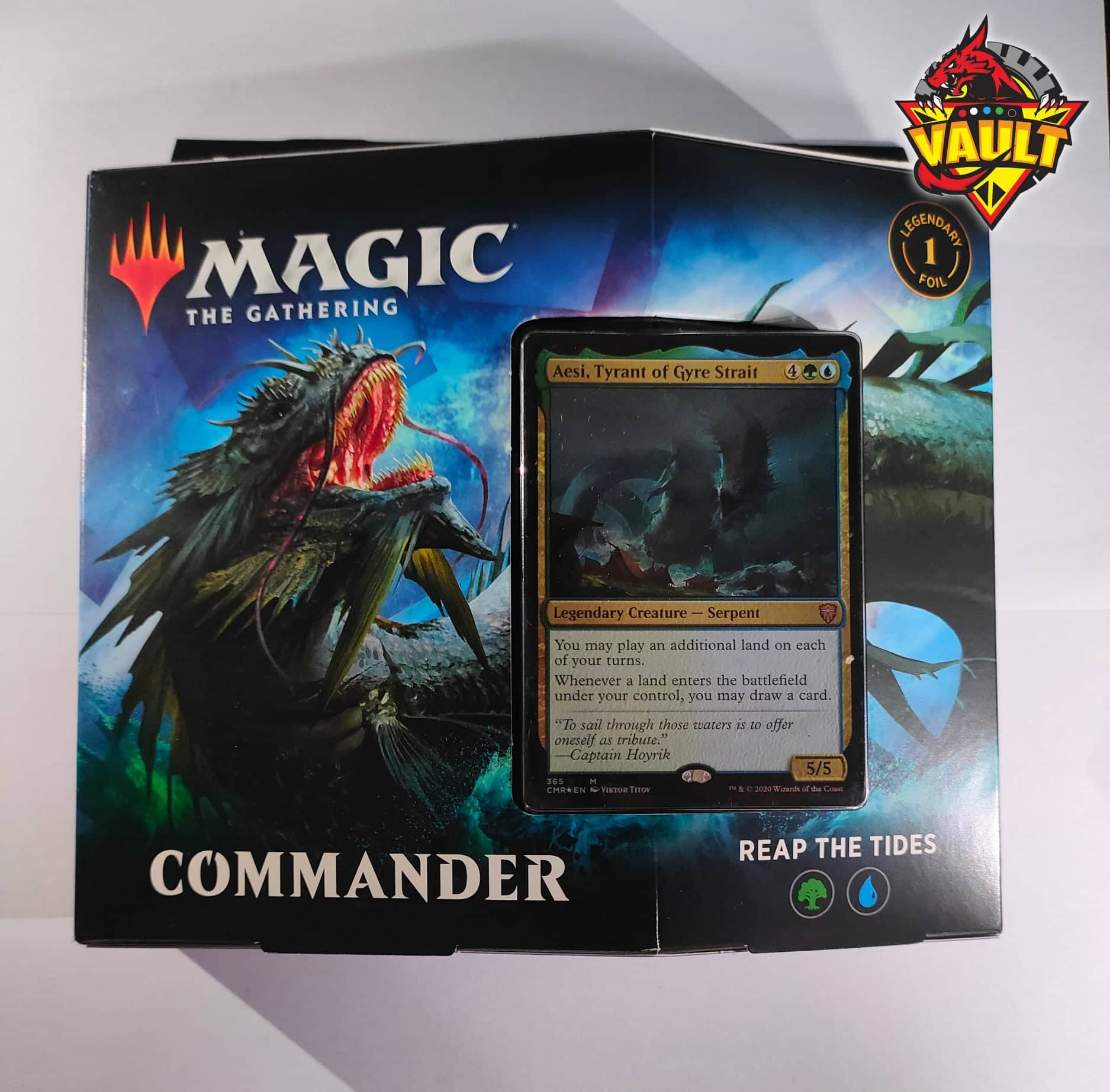 Reap The Tides Commander Legends Commander Deck Magic The Gathering ...