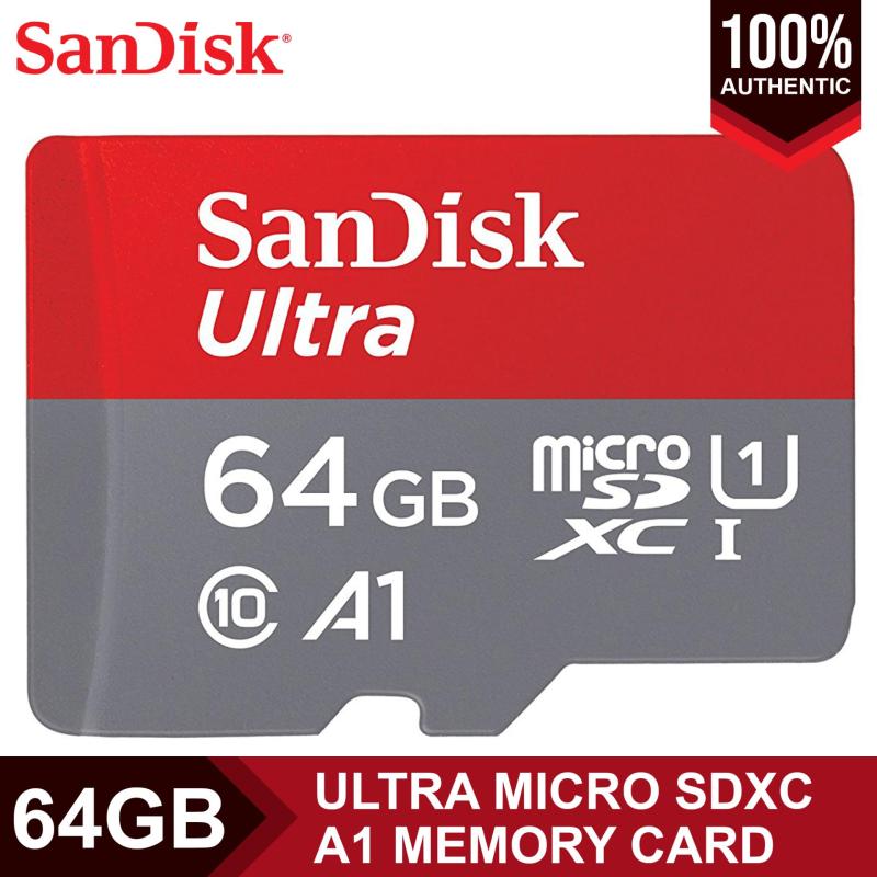 Sandisk Ultra 64GB micro SDXC Card 100MB/s A1 SDSQUAR-064G