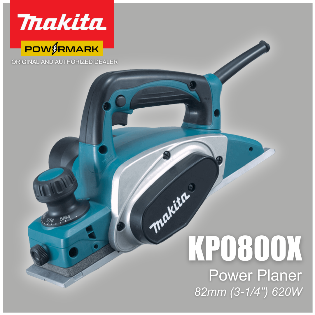MAKITA KP0800X Power Planer 620W (31/4″) [POWERMARK MHD] Lazada PH
