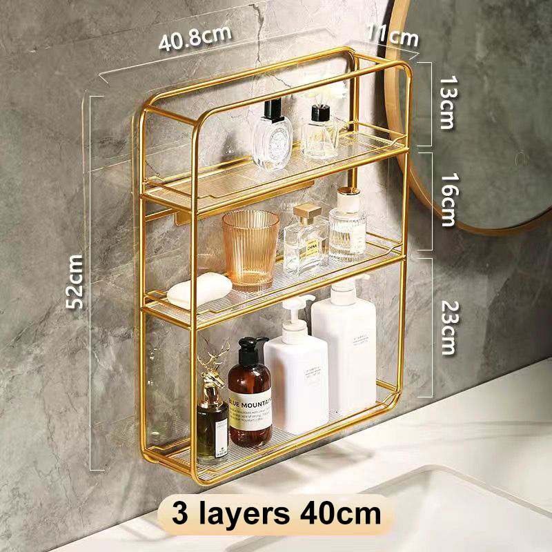 3-Tier Bathroom Space Saver Toilet Shelf Rack Storage Bathroom Shelf ...
