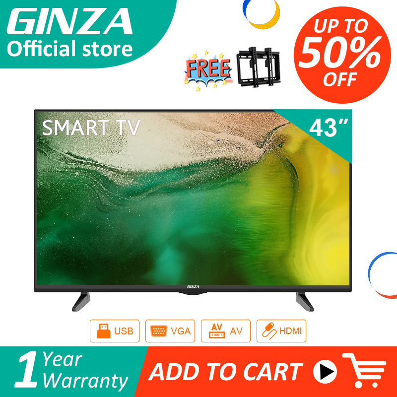 GINZA 32 INCH 40 INCH 43 INCH SMART TV LED TV Flat Screen Smart TV Sale ...