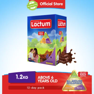 Lactum 6+ Chocolate 1.2kg Powdered Milk Drink for Children 6 Years Old and Above