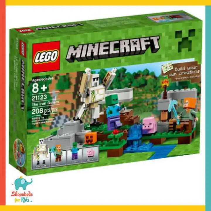 Lego Minecraft The Iron Golem Blocks Bricks Lazada Ph