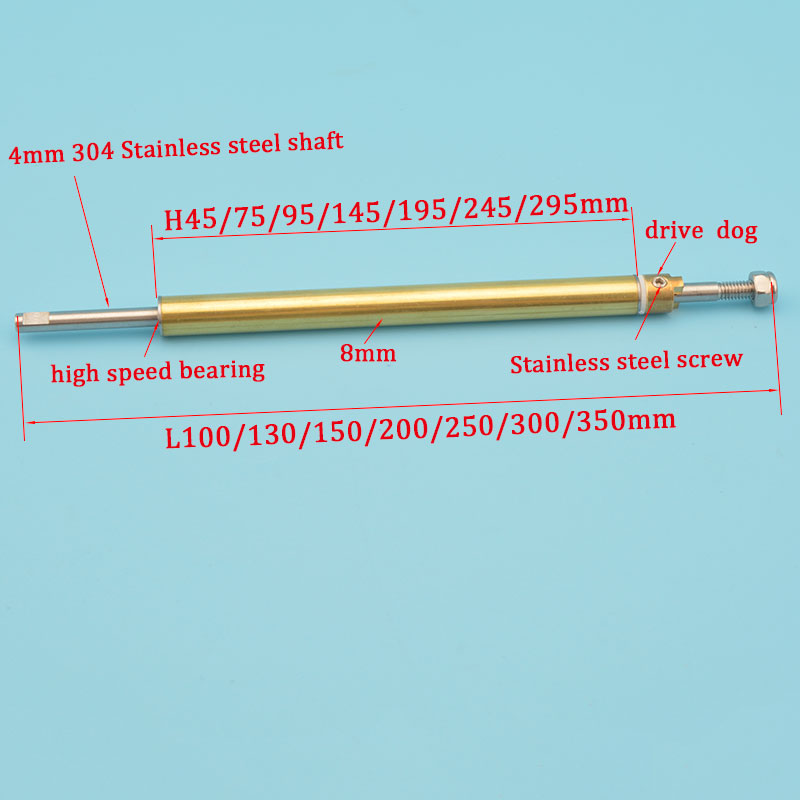 5PCS Rc Boat Copper 4.76mm to 4mm Converting sleeve prop 4mm Shaft Housing 1416