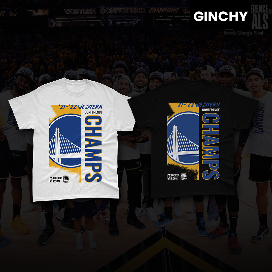 Golden State Warriors 2022 Western Conference Champions Locker Room T-Shirt, Custom prints store