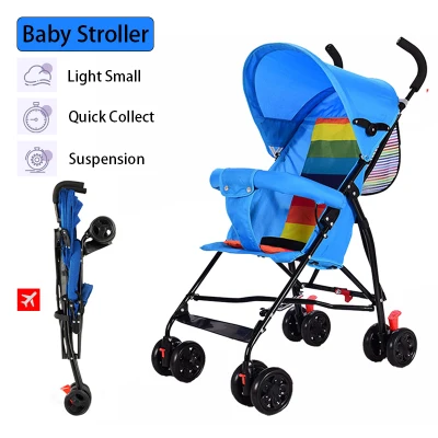 Baby Stroller Toddler Walker Foldable Washable Light Infant Stroller Push Chair Baby Travel Trolley 0-36 Month