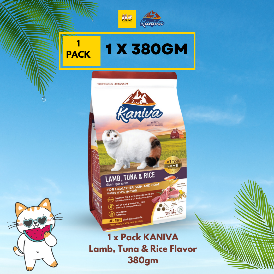 X KANIVA Lamb Tuna and Rice Flavor 380gm Lazada PH