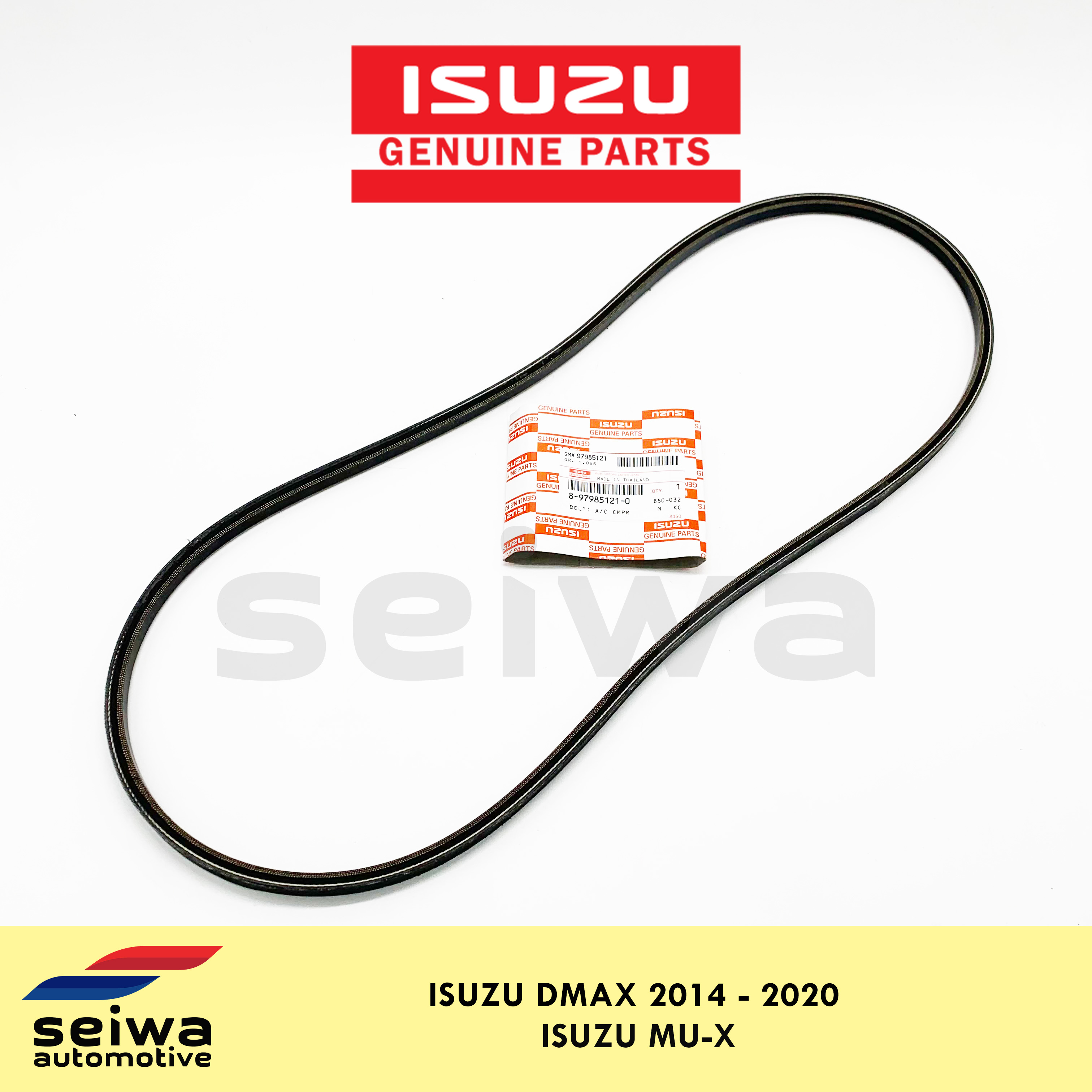 [2014 2020 4JK1 4JJ1] Isuzu Dmax Aircon Belt Isuzu MUX Aircon Belt