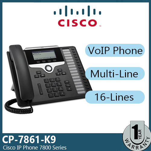 Cp 7861 K9 Unified Ip Phone Cisco 7800 Unified Ip Phone Cp 7861 K9