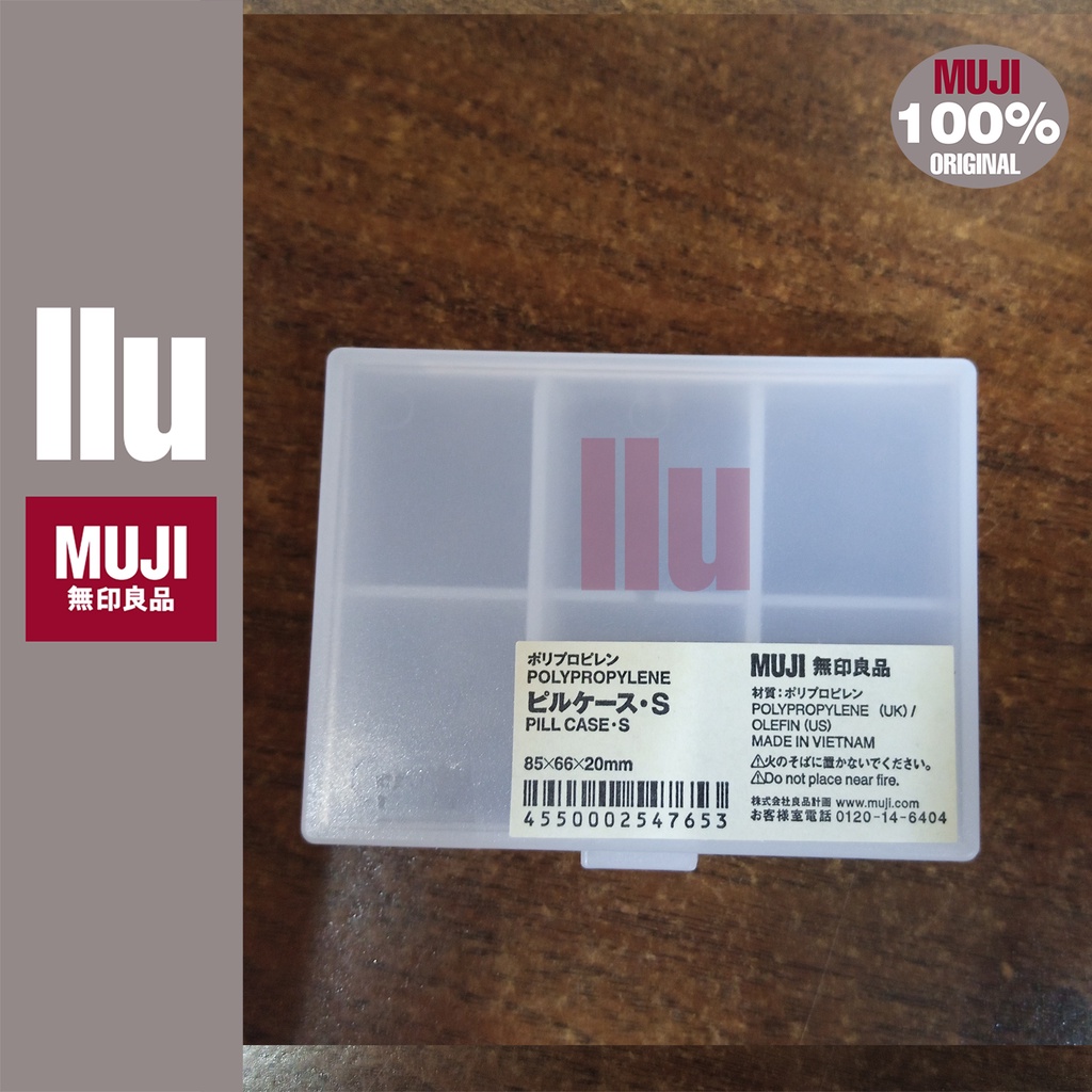 116llu Muji Polypropylene Pill Case Lazada PH