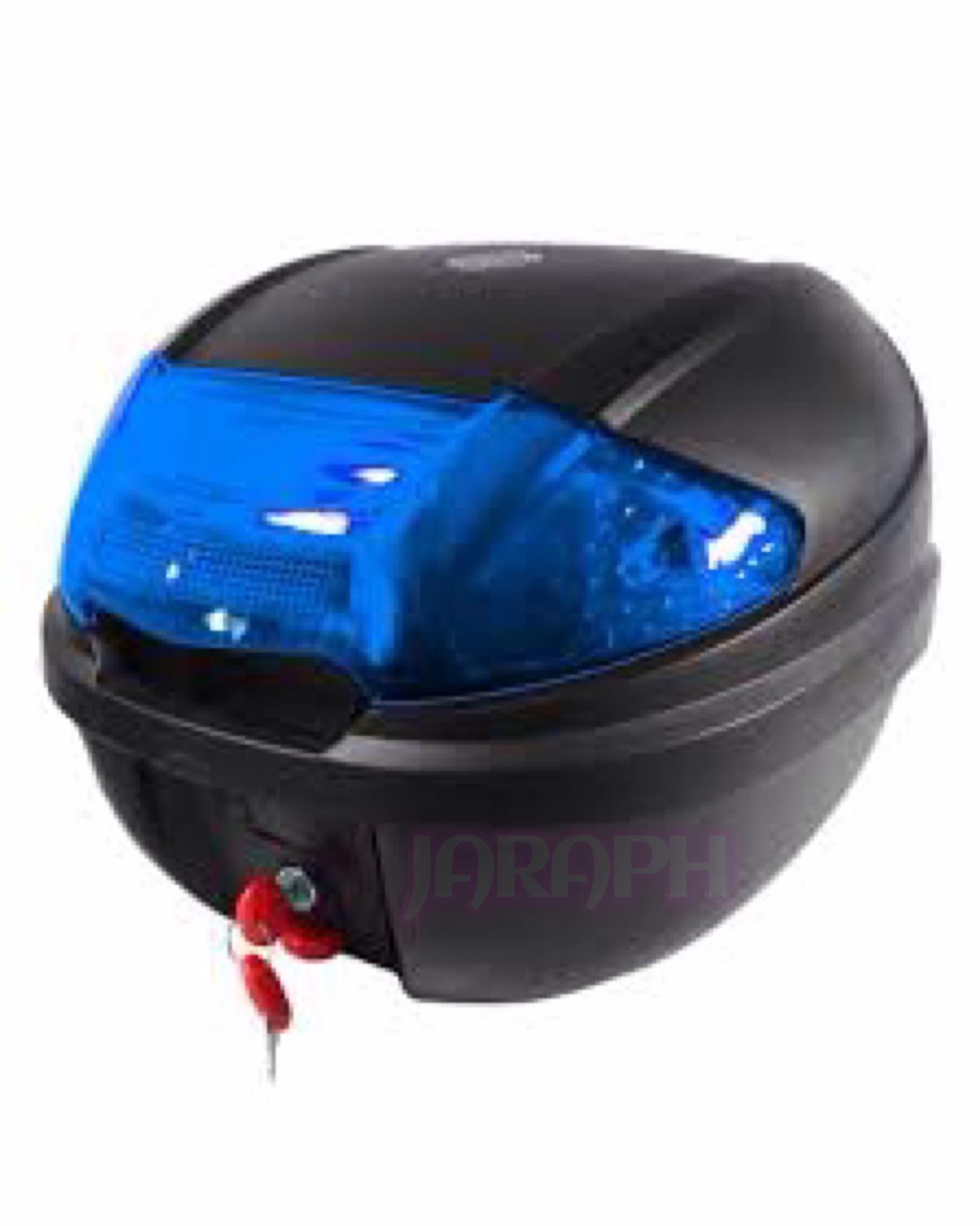thumbnail image 2 of A-PRO 30 Liter Motorcycle Top Case – Universal Scooter Luggage Box – Black 2 of 5