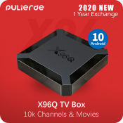 PULIERDE X96Q TV Box - Android 10, 4K, IPTV