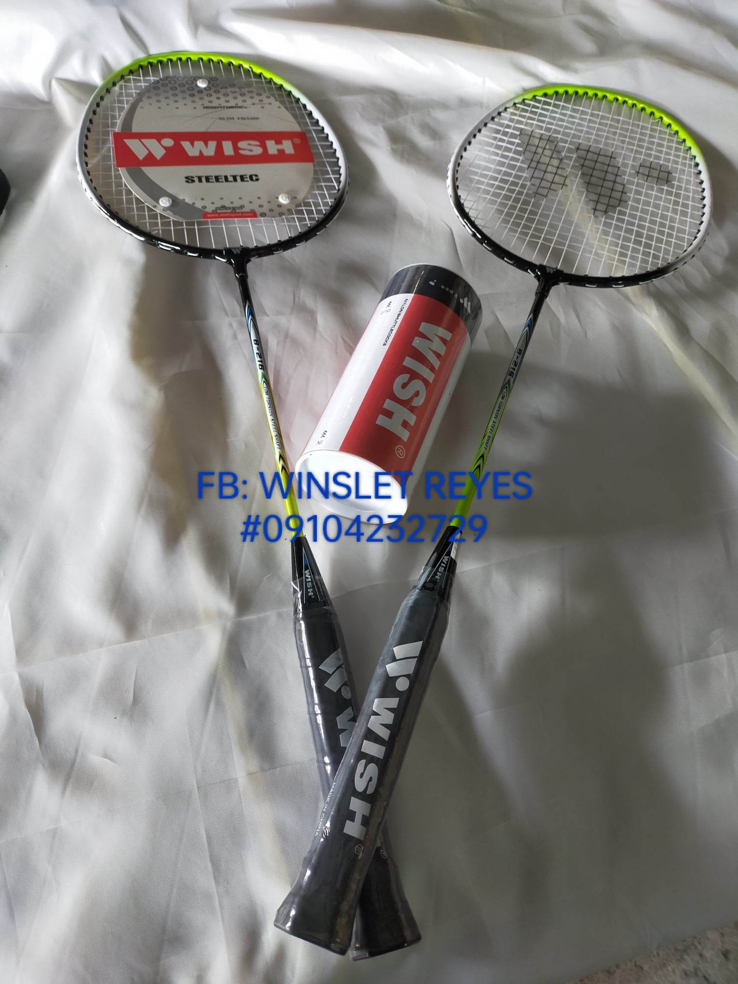 WISH B216 STEELTECH BADMINTON DOUBLE / BADMINTON RACKET Lazada PH