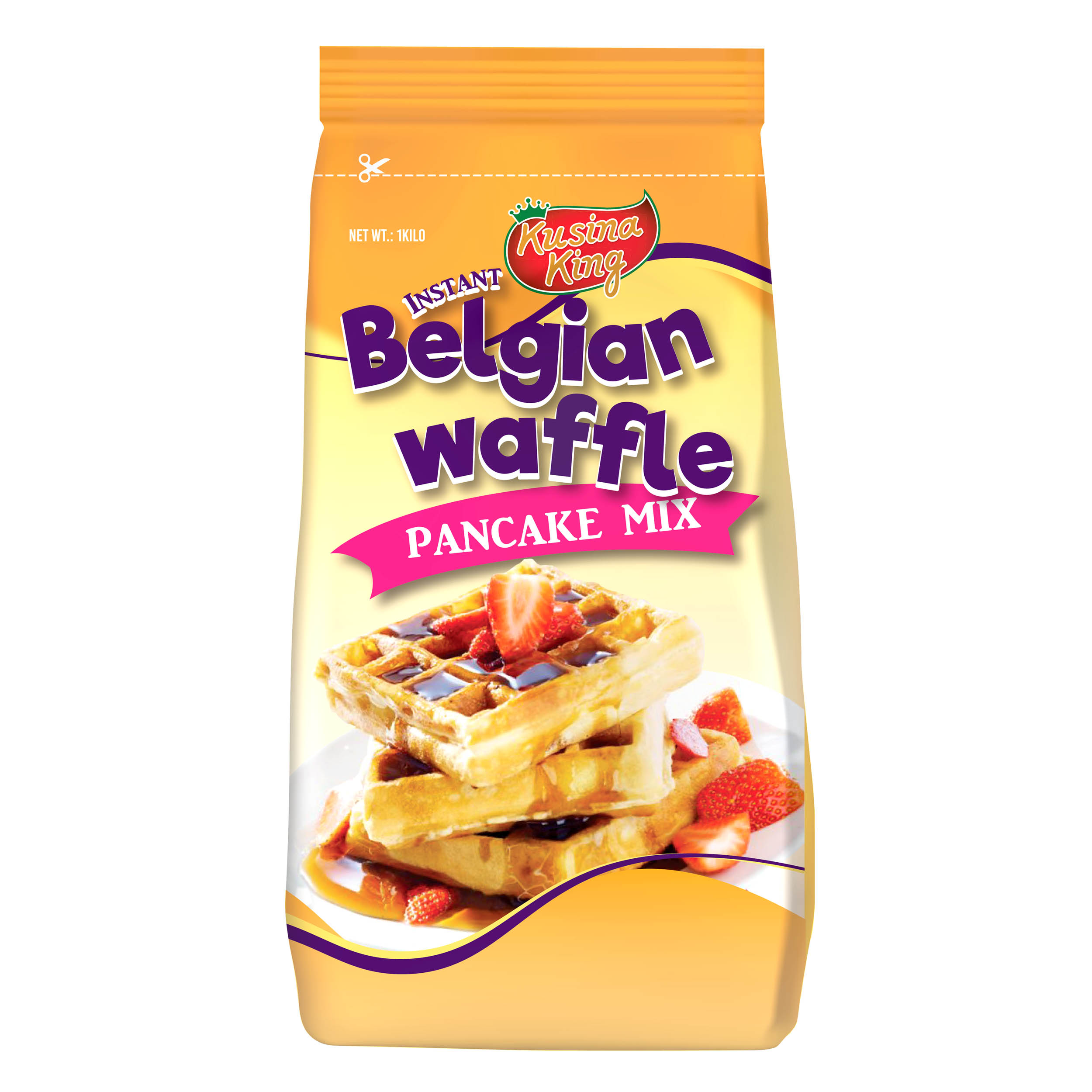 BELGIAN WAFFLE / Instant Pancake MIX 1kg | Malaysia