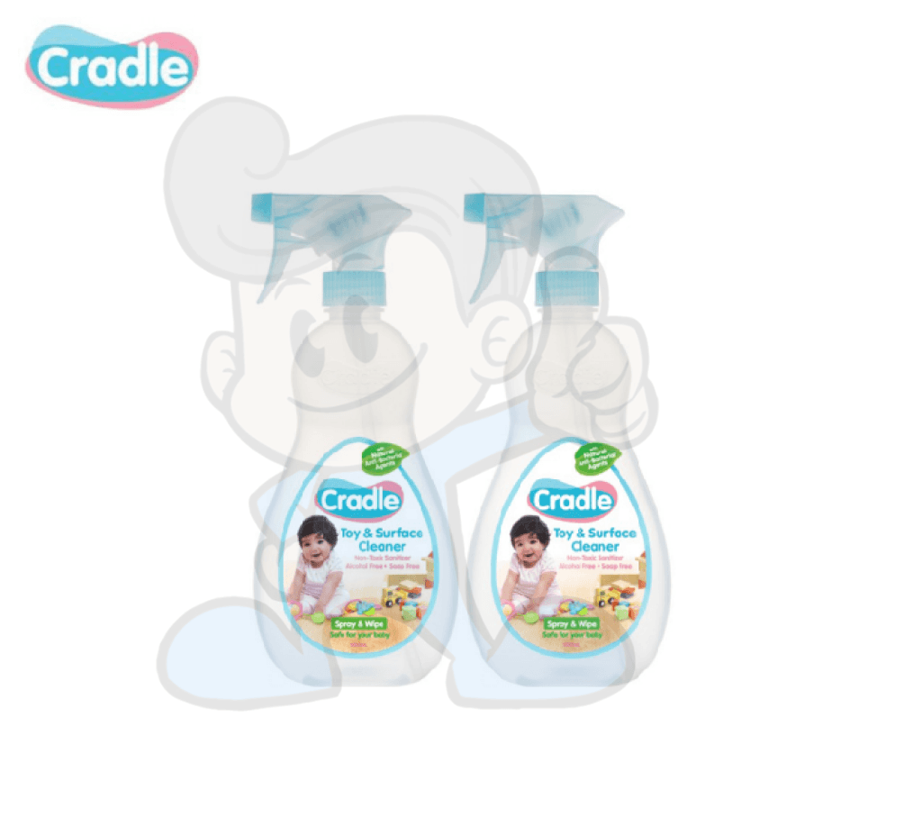 Cradle Toy and Surface Cleaner Spray & Wipe (2 x 500 mL) Lazada PH