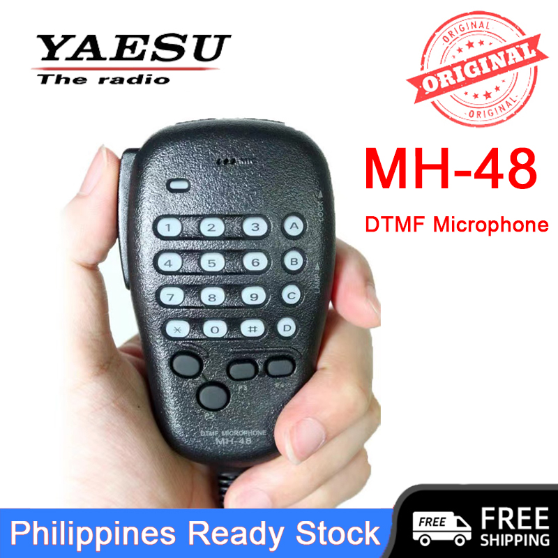 YAESU MH48 microphone Handheld radio amplifier microphone
