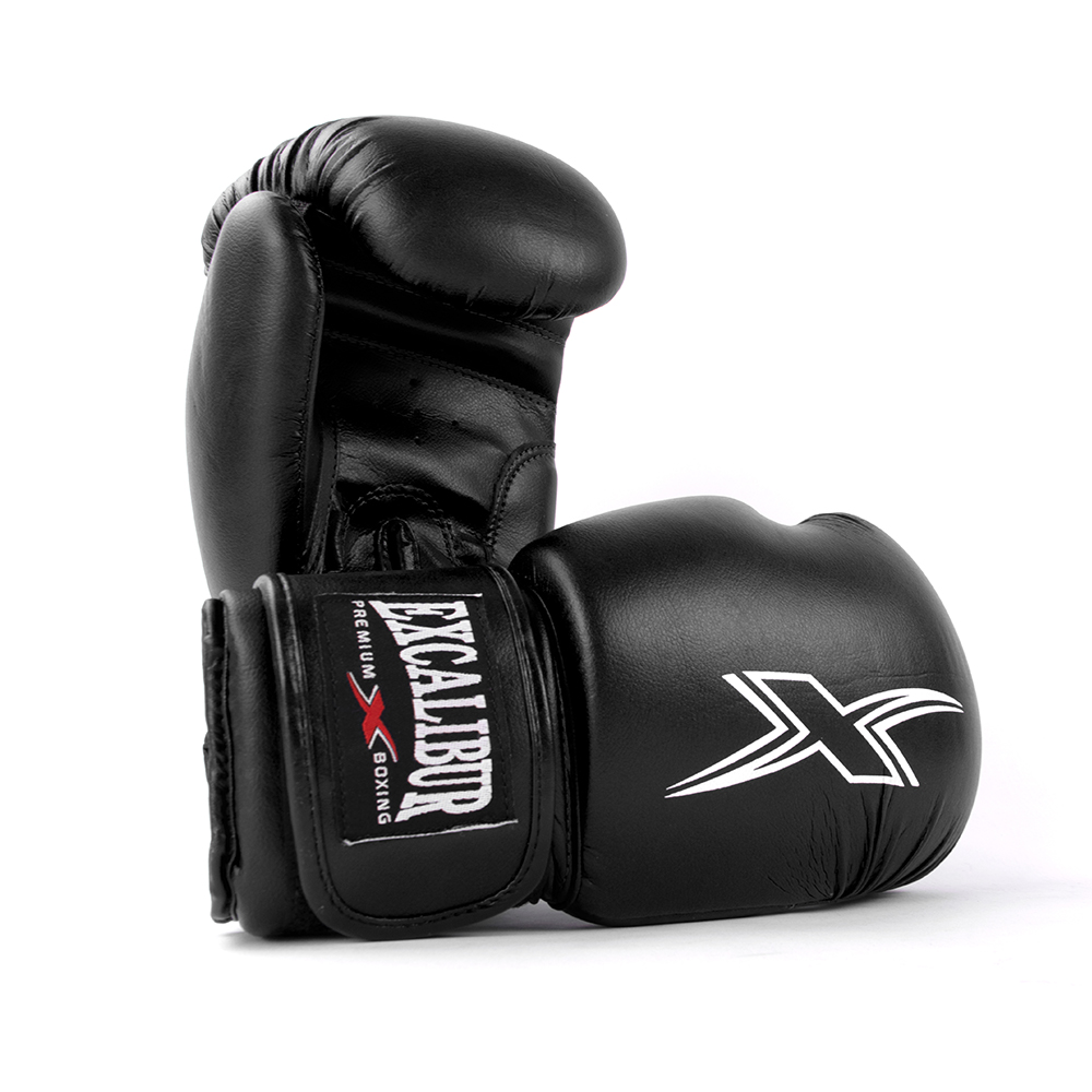 Excalibur CHALLENGER 8054 Premium PVC Boxing Gloves Black Lazada PH