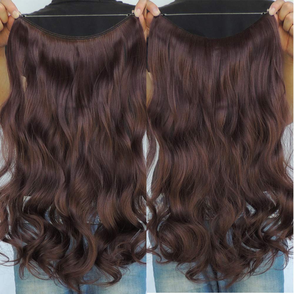 ☃ENSH'S WIG Curly Wavy Clips in on Synthetic Hair Extensions Hairpieces for  Women 5 Clips♪ | Lazada PH