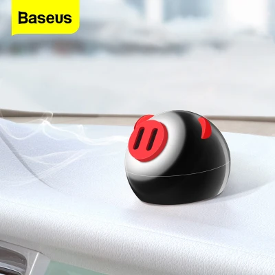 【Clearance】Baseus Mini Metal Aromatherapy Car Phone Holder Air Freshener For Dashboard Auto Air Outlet Diffuser Solid Perfume Freshener