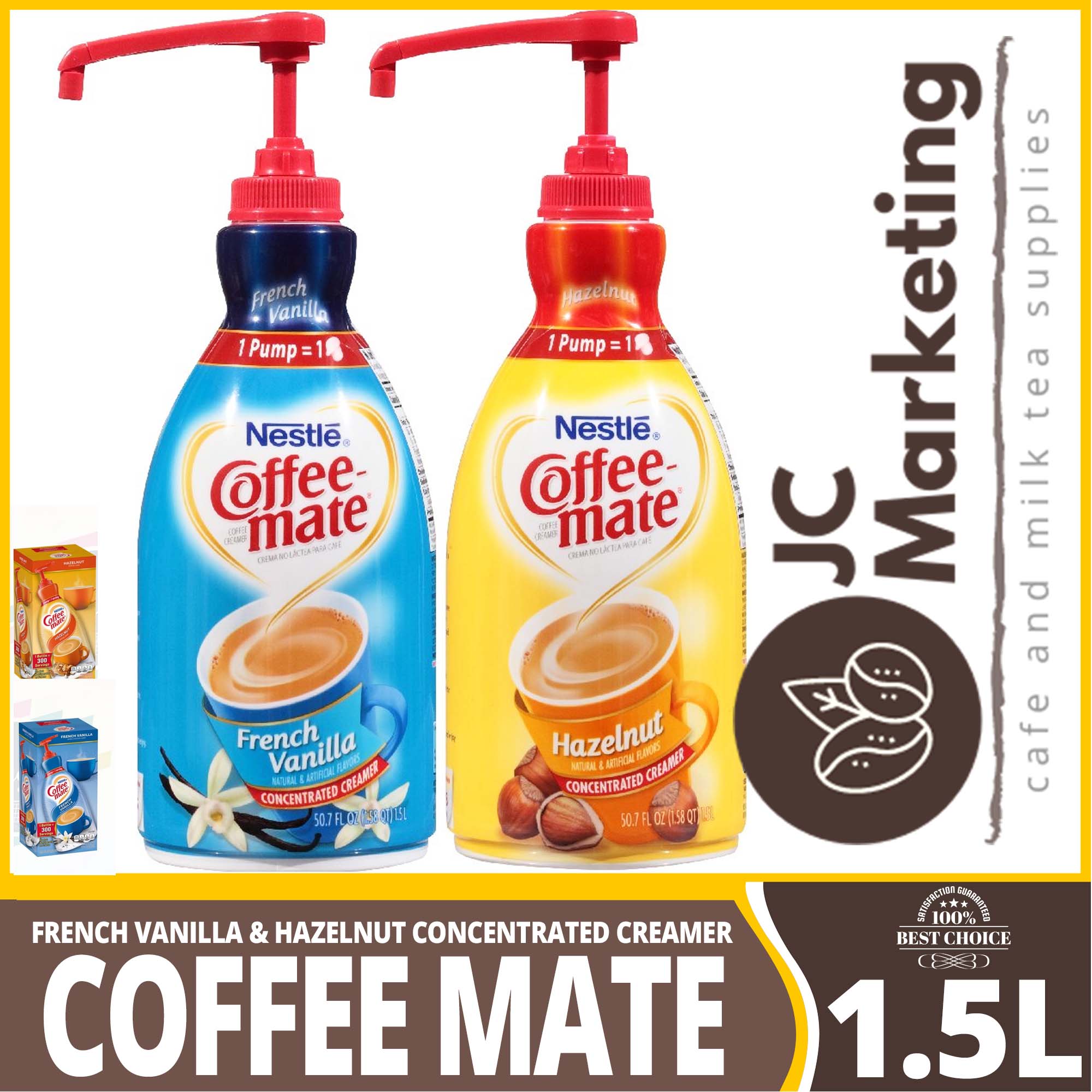 Nestle Coffee Mate French Vanilla & Hazelnut Coffee Creamer