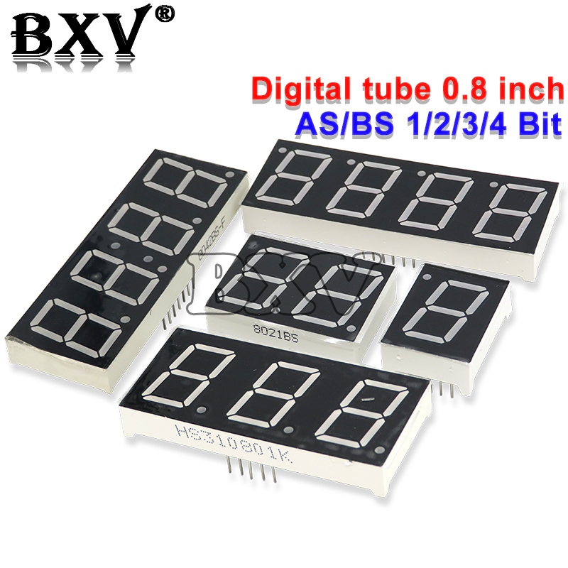 0 8inch LED Display 7 Segment 2 Bit 3 Bit 4 Bit Hjxrhgal Digit Tube Red 0-8inch-led-display-7-segment-2-bit-3-bit-4-bit-hjxrhgal-digit-tube-red