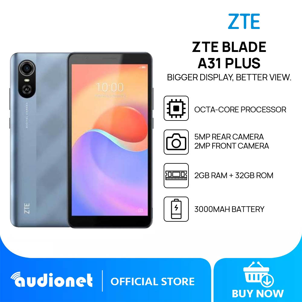 ZTE Blade A31 Plus Smartphone, 2GB+32GB