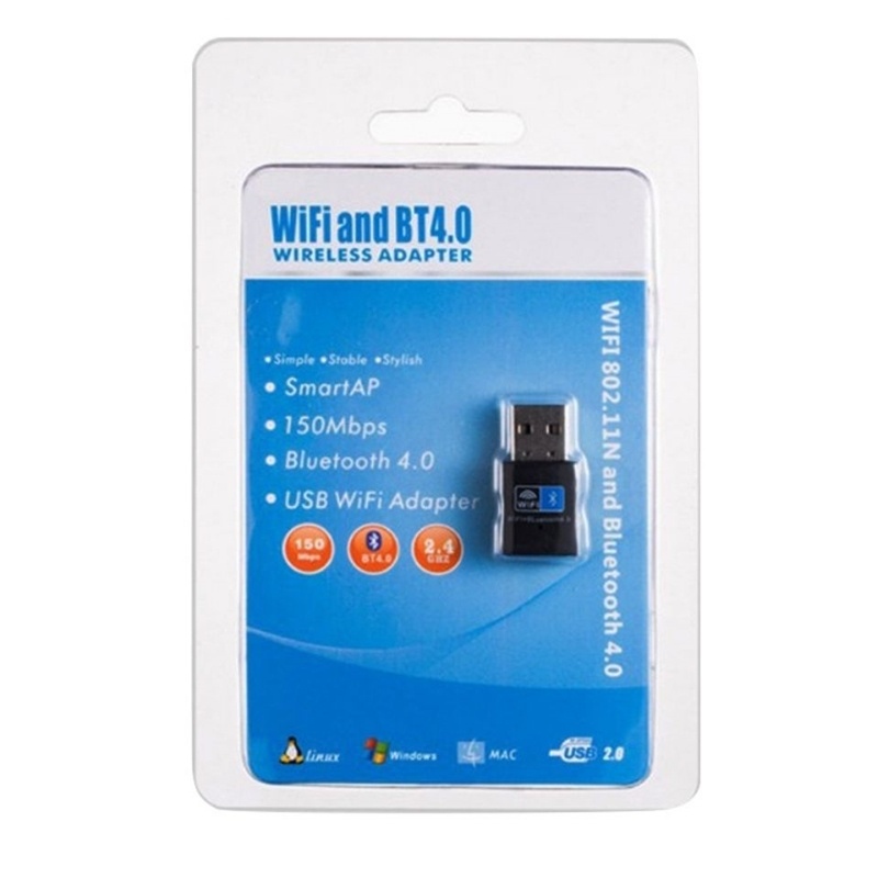 Rm9xPakC Wireless WiFi Bluetooth Adapter 2 in 1 adapter wifi dongle USB