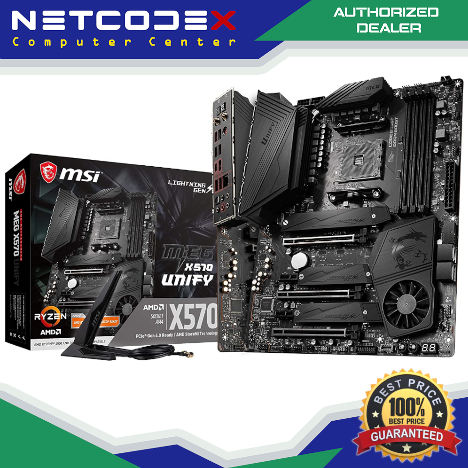 Motherboard Msi Meg X570 Unify Ryzen 5000 MSI MEG X570S UNIFY X