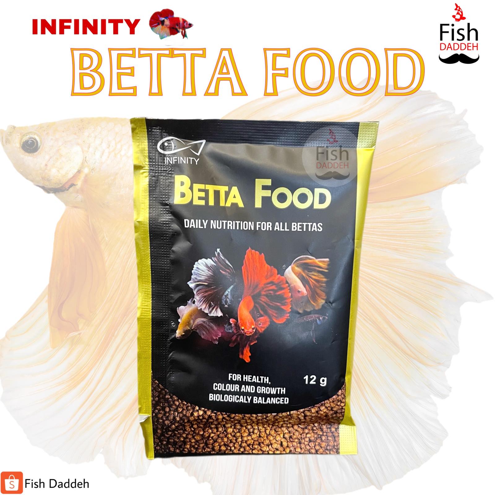 Bitata Food Infinity Betta Food 12g | Lazada PH
