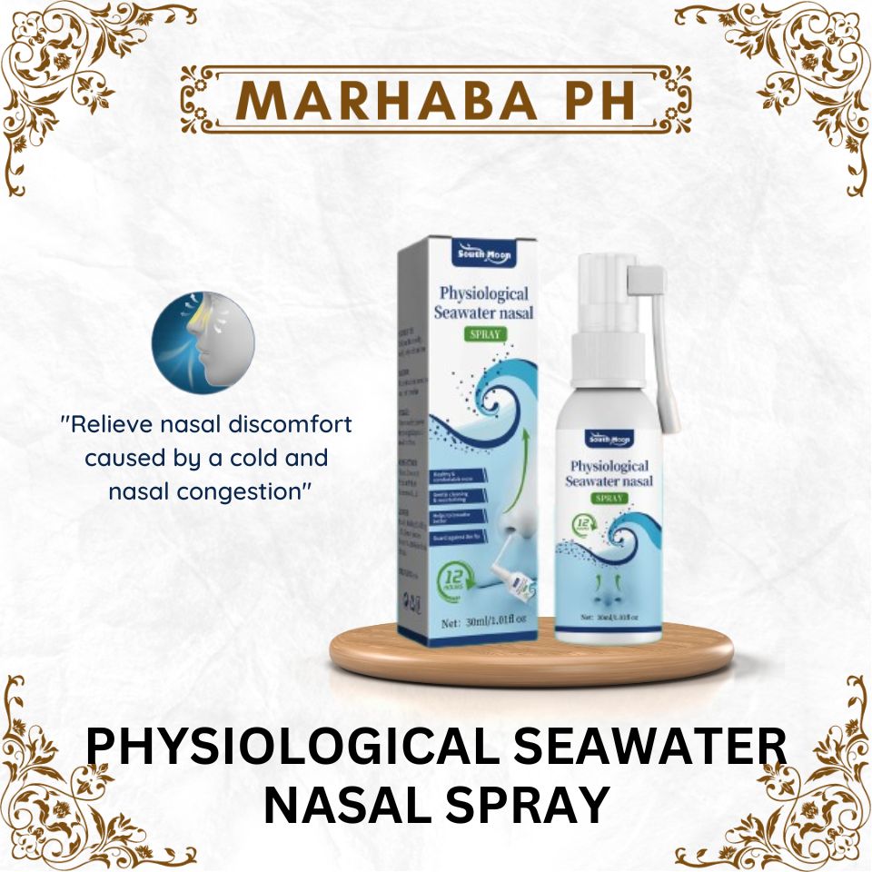 ORIGINAL South Moon Physiological Seawater Nasal Spray Gentle Cleaning Moisturizing Help to