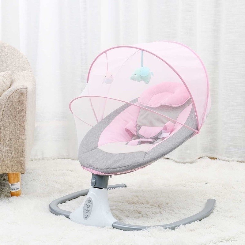 Baby Electric Rocking Chair Baby Cradle Chair Baby Swing Chair With Bluetooth Music And Timer