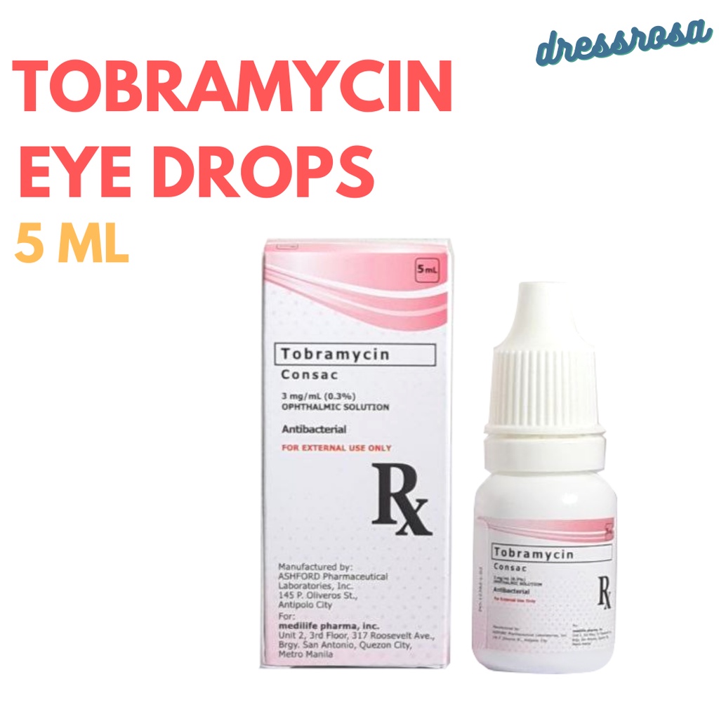 Tobramycin Ramitob Eye Drops For Pets Cat and Dogs and Eye Infection