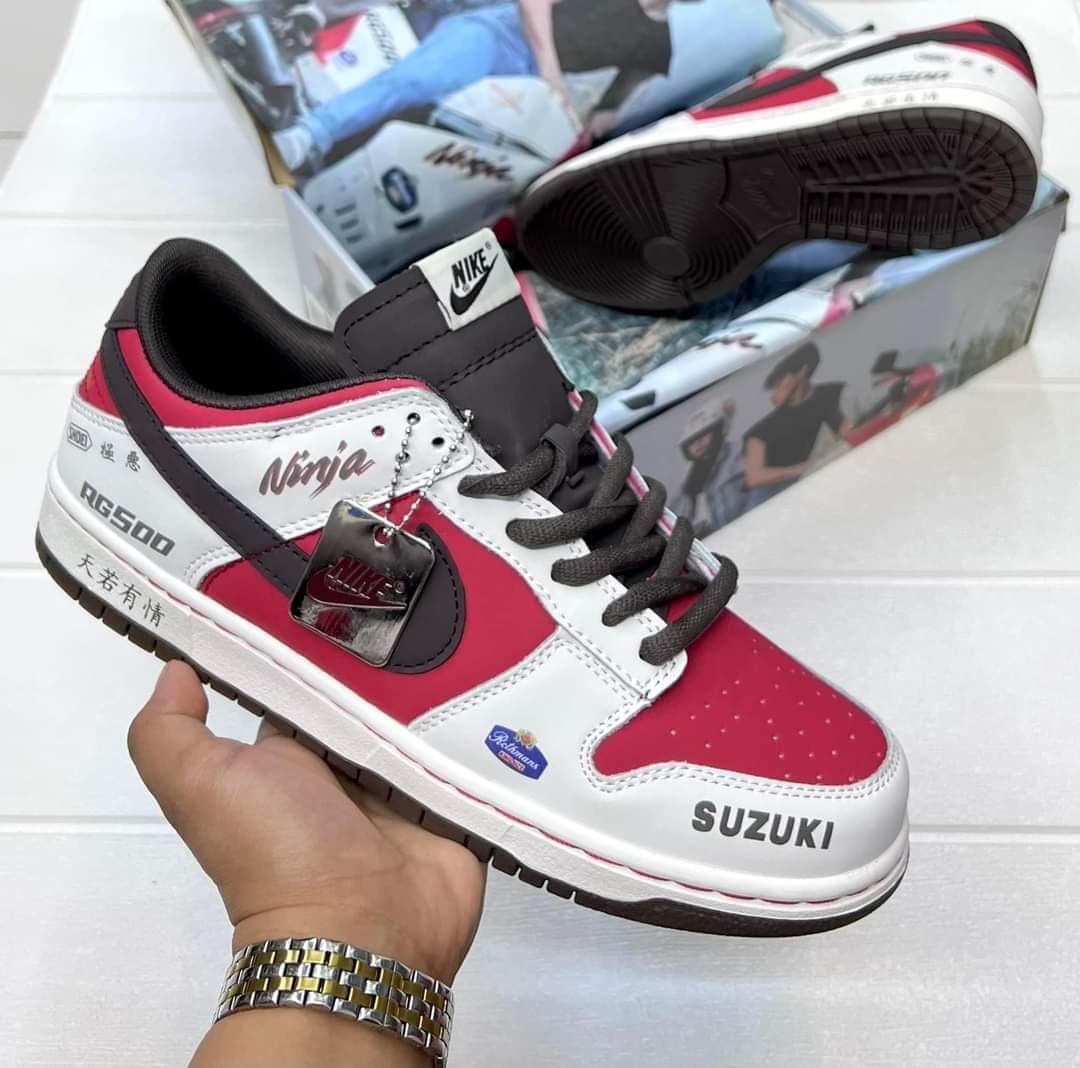 SB Dunk x Suzuki RG500 Sneaker Shoes Unisex with FREE Elite Socks ...