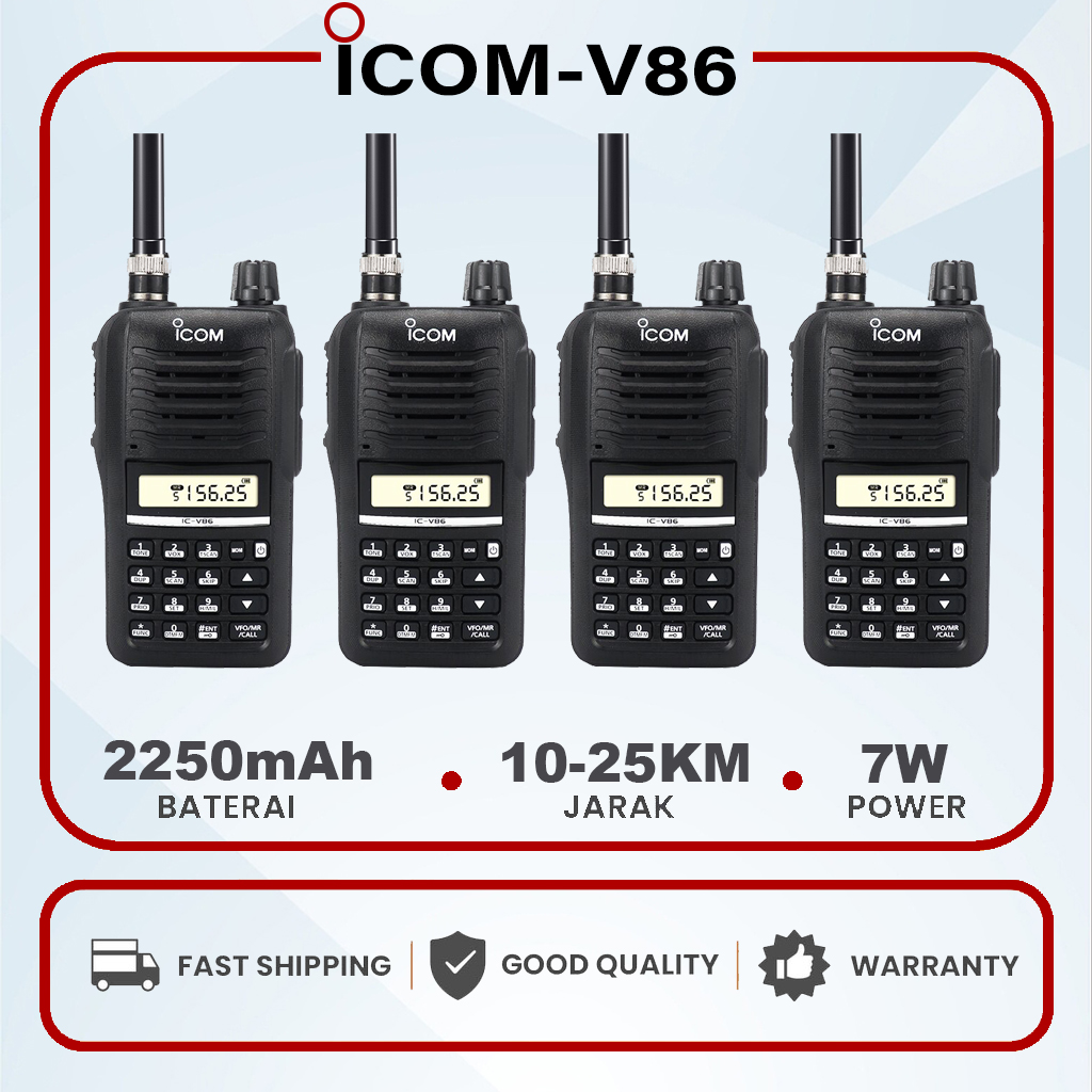 V85 5WATTS PORTABLE RADIO VHF Two Way Radio ORIGINAL of 4 Lazada PH