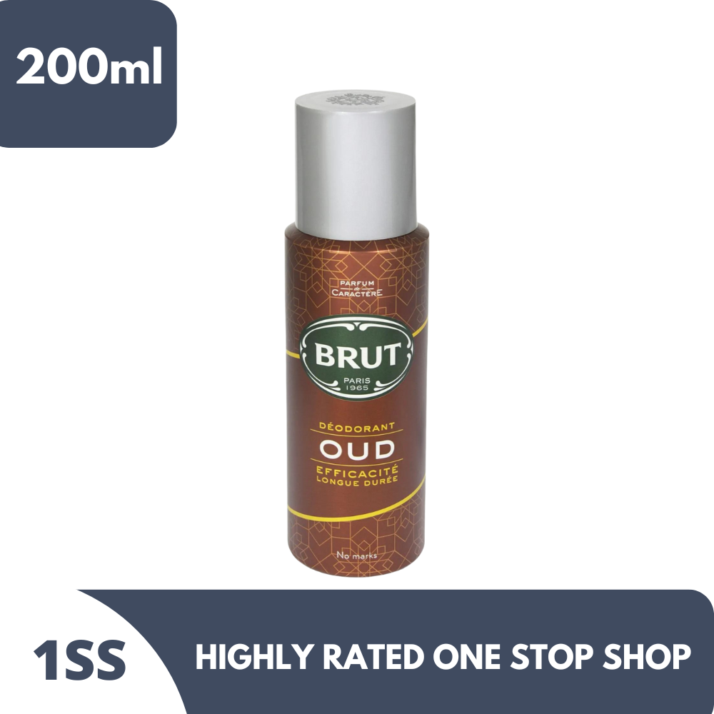Brut Deodorant OUD 200ml Lazada PH