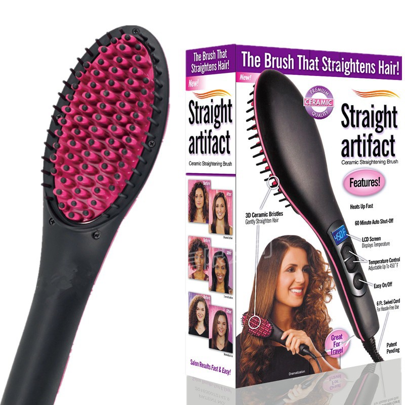 hair brush that straightens hair