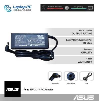 Asus Laptop Charger 19V 2.37A 5.5mm x 2.5mm