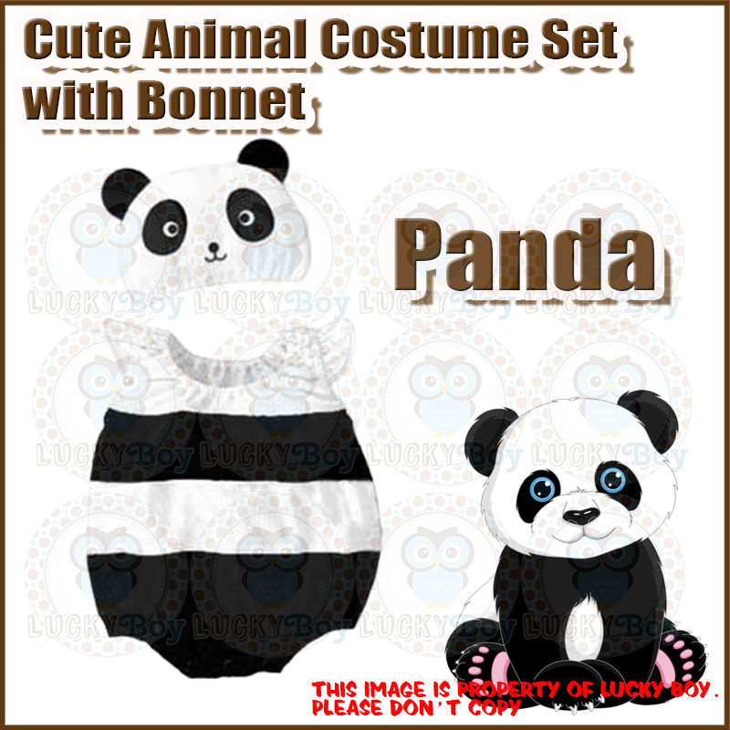 Cute Panda Costume for Kids