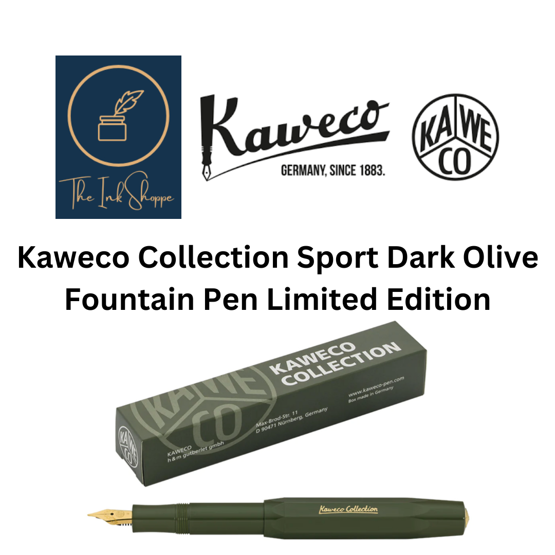 Kaweco Sport Fountain Pen - Dark Olive (Collector's Edition)