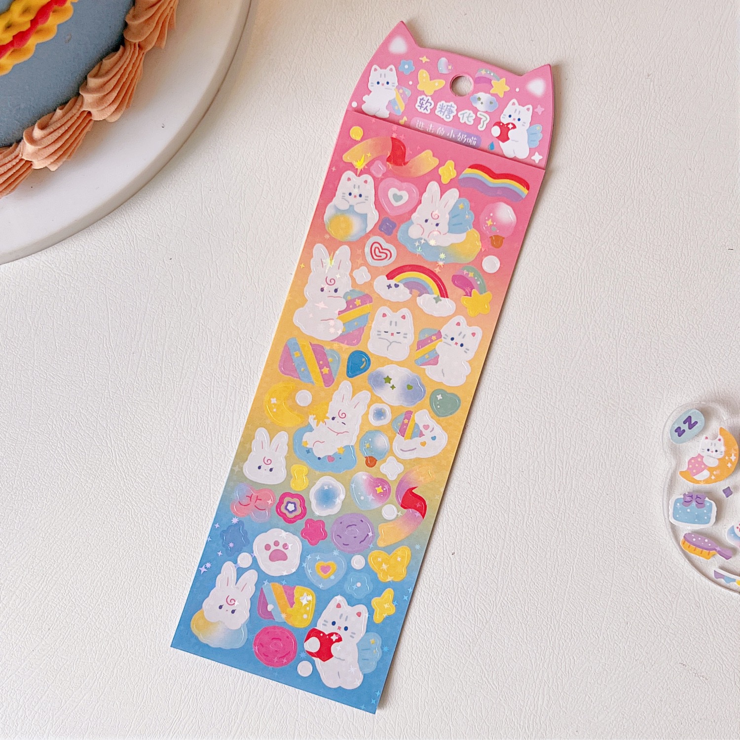 [FREESHIP] Sticker Miếng Dán Họa Tiết Hoạt Hình Mèo Cute