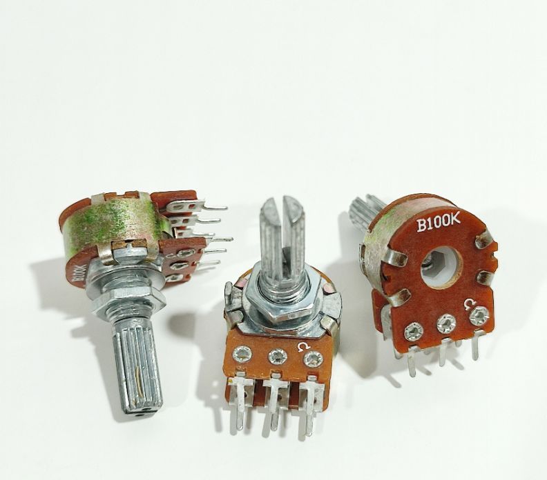 5pc. 50K / 100K/ Dual Stereo /Mono 6 Pin Potentiometer Pot Volume Control Lazada PH