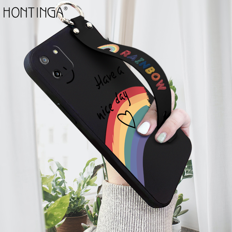 realme c20 rainbow cover