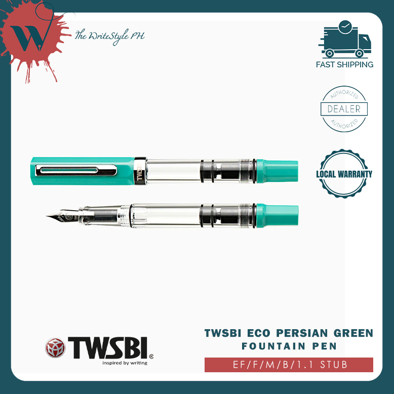 TWSBI ECO Persian Green Fountain Pen