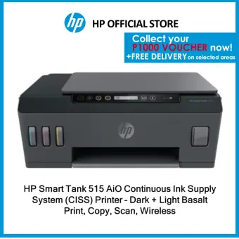 Hp Smart Tank 515 Aio Continuous Ink Supply System Ciss Printer