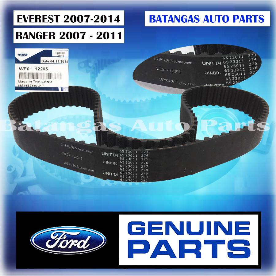 GENUINE FORD TIMING BELT WE0112205 (103RU26.5) for EVEREST 20072014