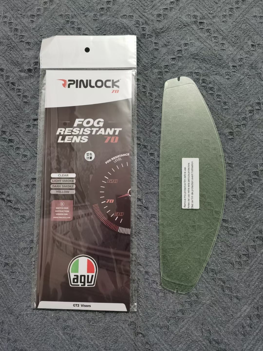 Universal PINLOCK Anti Fog Fit for AGV Helmet AGV Pista Corsa Race3 K1