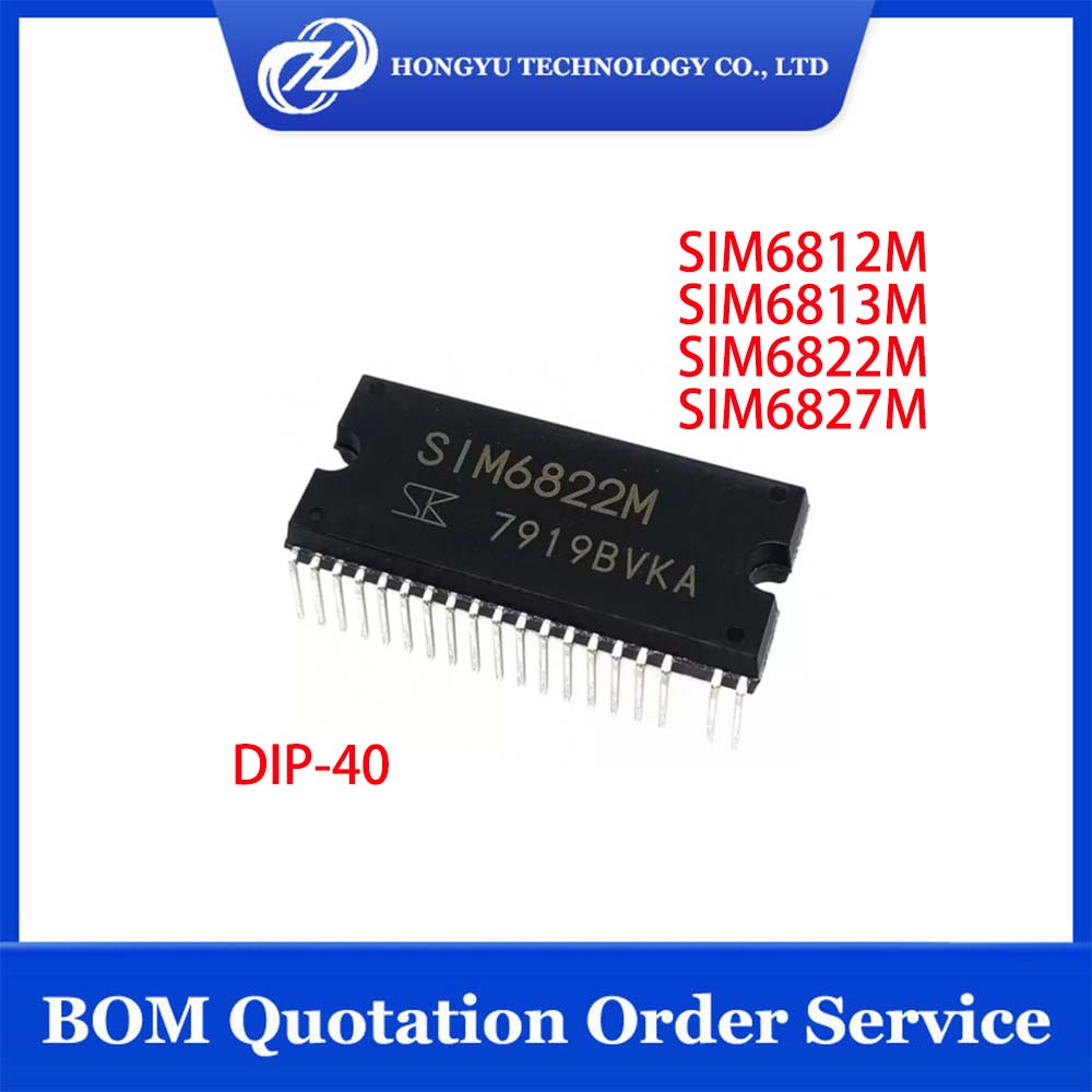 1 buah sim6812m sim6813m sim6822m sim6827m sim6812 sim6813 sim6822 sim6827 ic bridge dip-40