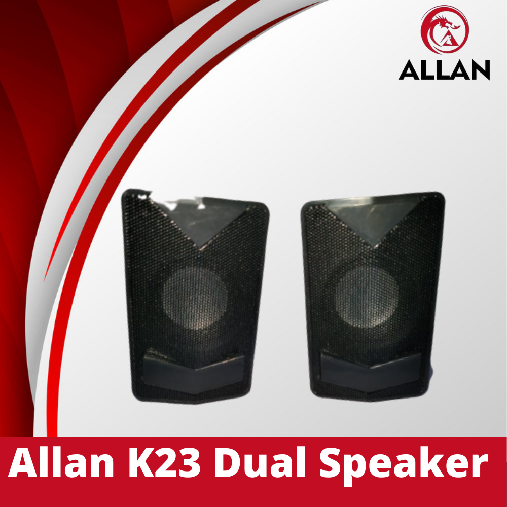 Allan K23 professional audio 2.0 dual 